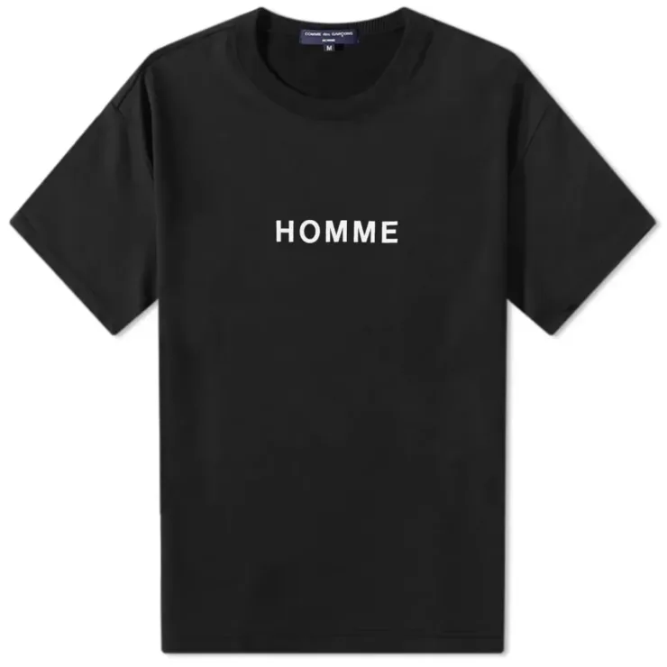 Comme des Garçons Homme T-Shirt 'Black'
