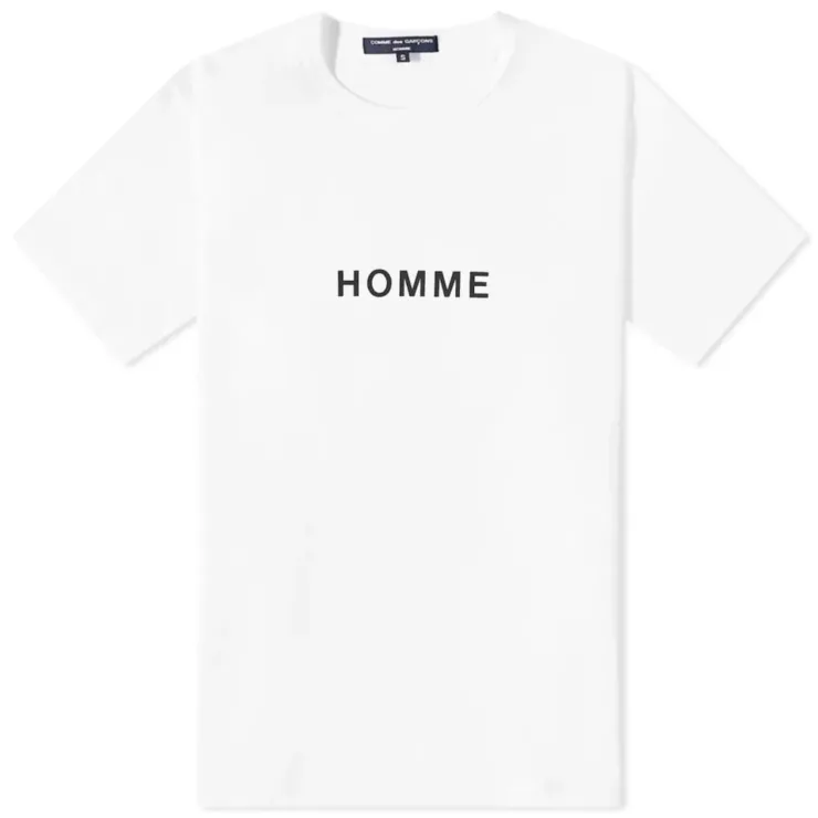Comme des Garçons Homme T-Shirt 'White'