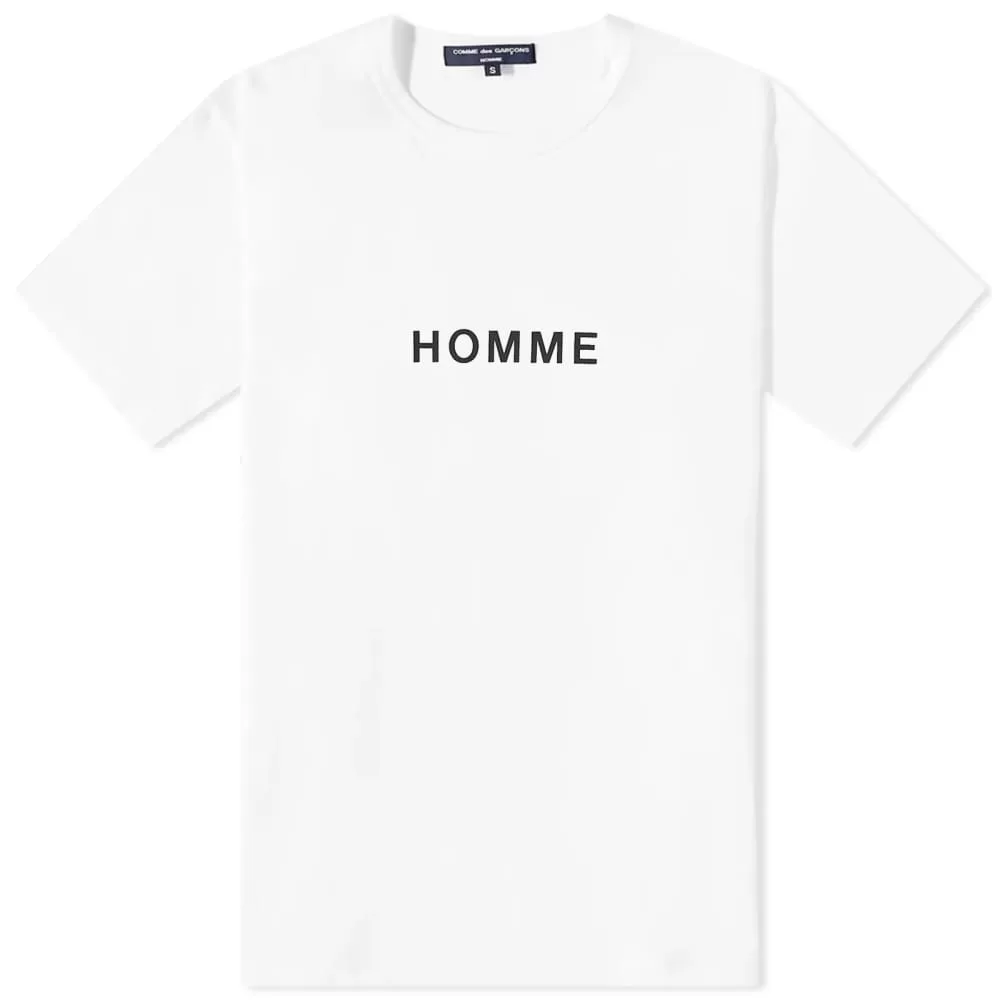 Comme des Garçons Homme T-Shirt 'White' | MRSORTED