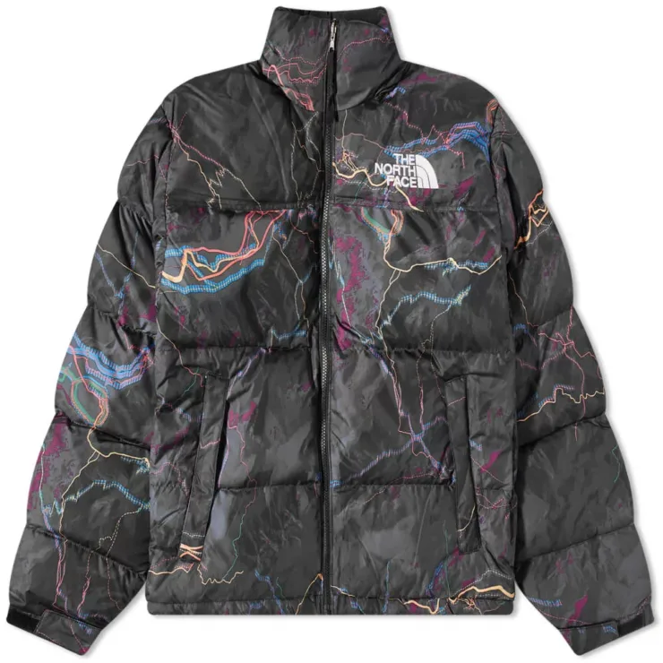 The North Face 1996 Retro Nuptse Jacket 'Trail Glow Print'