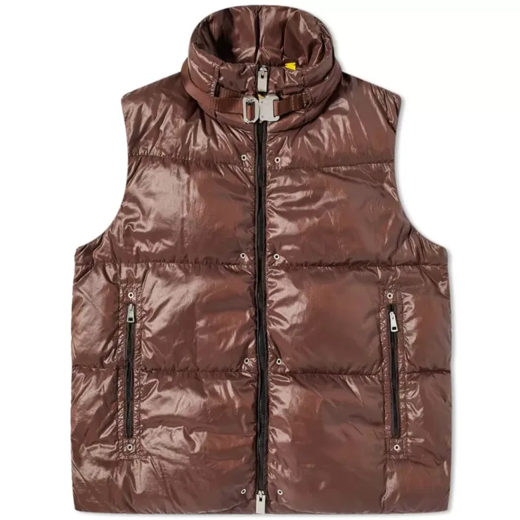 Moncler Genius 6 1017 ALYX 9SM Islote Puffer Gilet 'Brown'