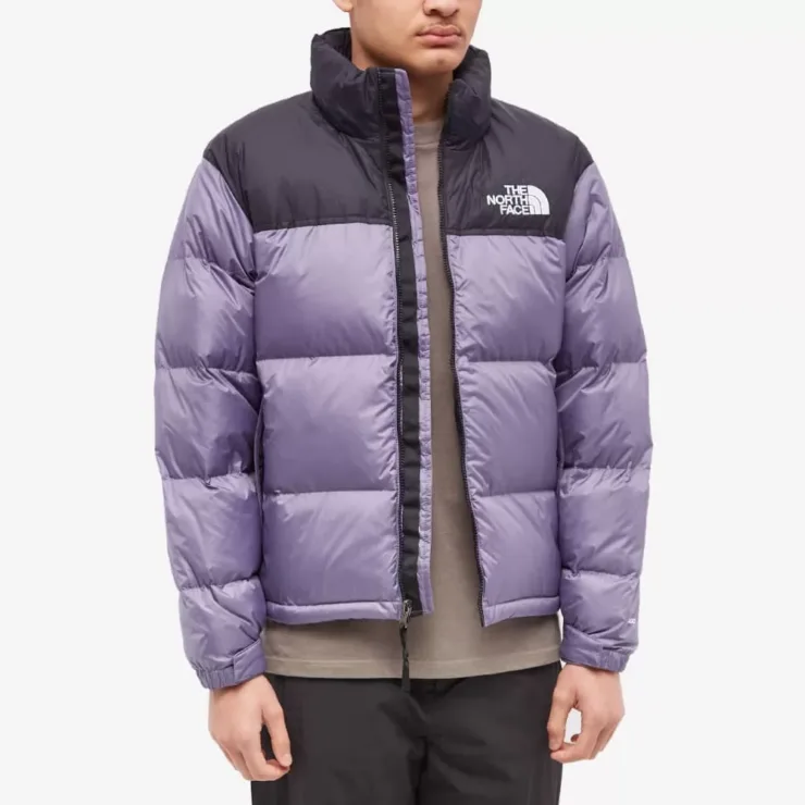 North face 1996 sale retro nuptse jacket grey