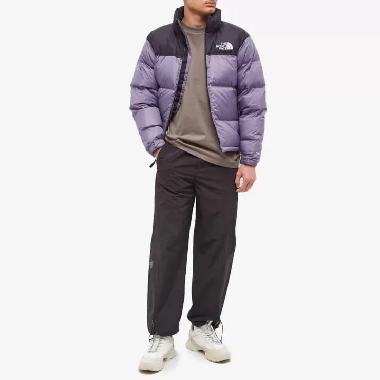 Nuptse hot sale jacket purple