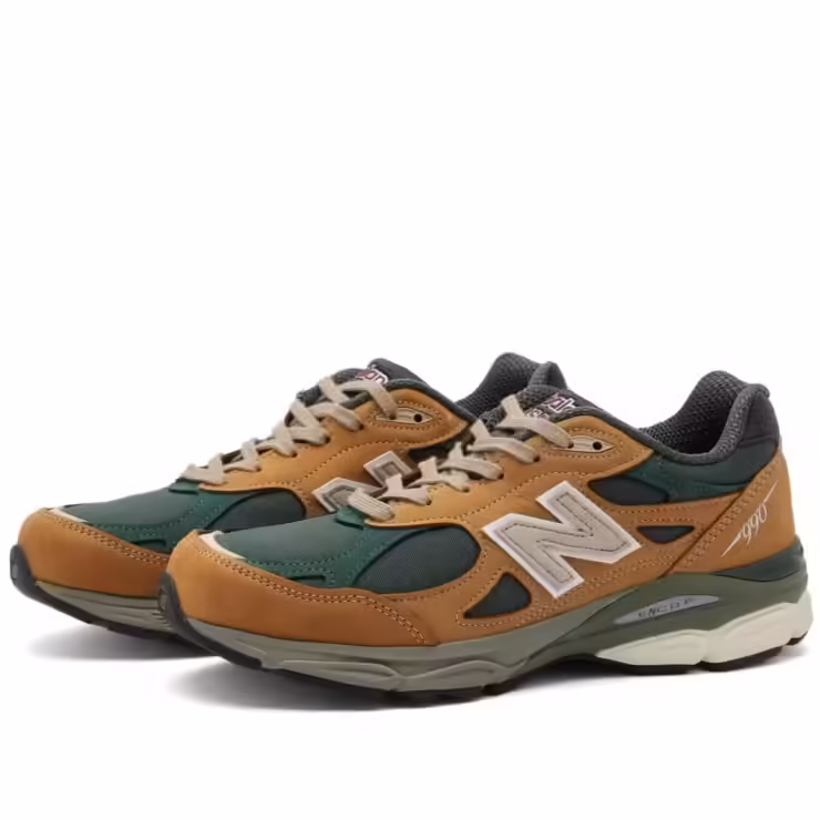 New Balance 990v3 'Tan & Green'