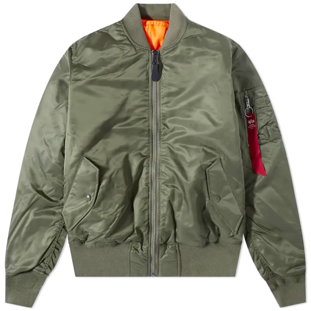 Alpha Industries Classic MA-1 Jacket 'Sage Green' | MRSORTED