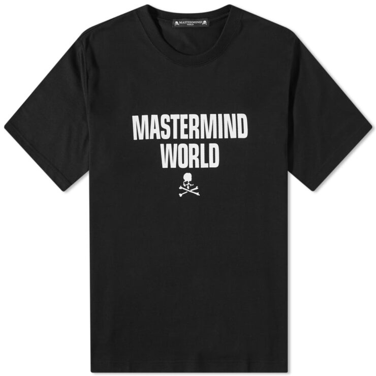 Mastermind World Triple Logo T-Shirt 'Black' | MRSORTED