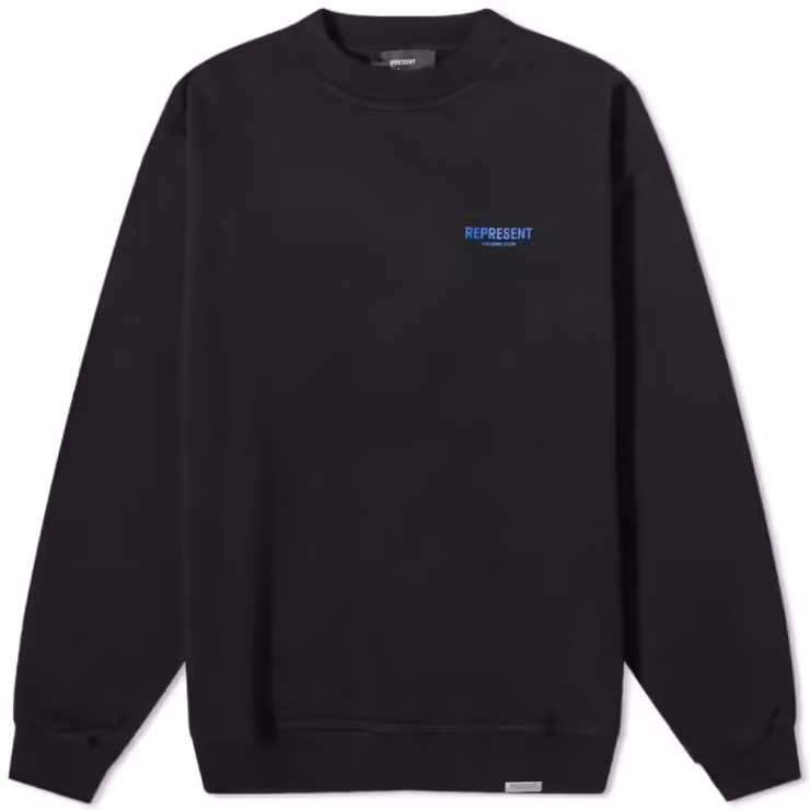Represent Owners' Club Sweatshirt 'Black Cobalt'