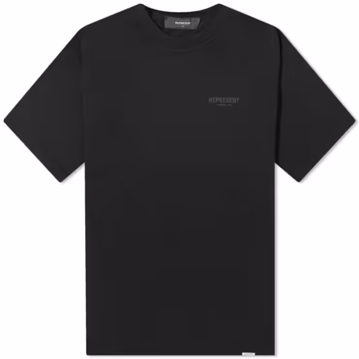 Represent Owners' Club T-Shirt 'Black Reflective'
