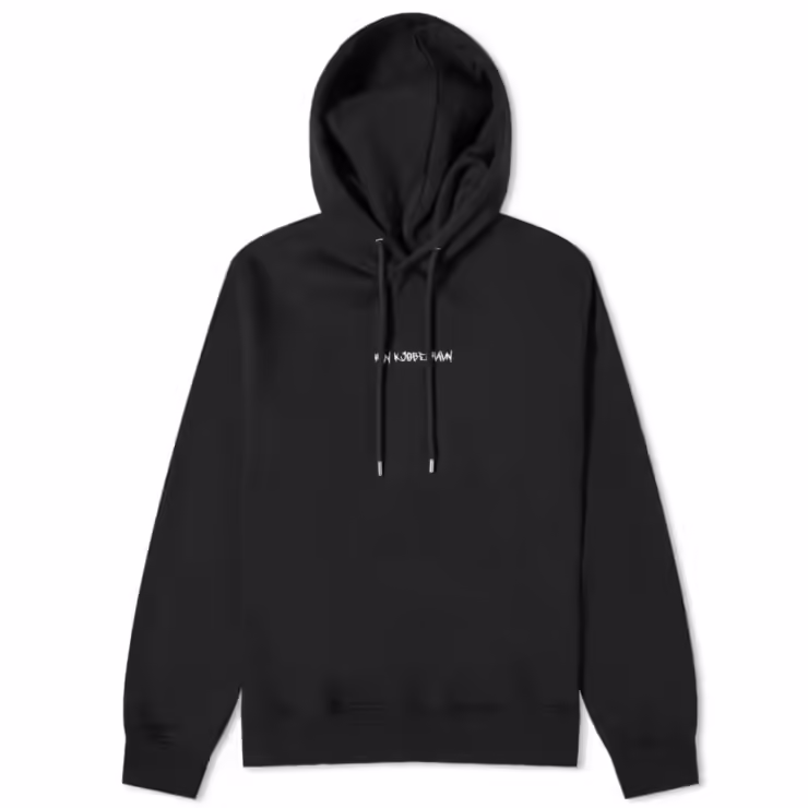 Han Kjobenhavn Graphic Font Hoody 'Black'