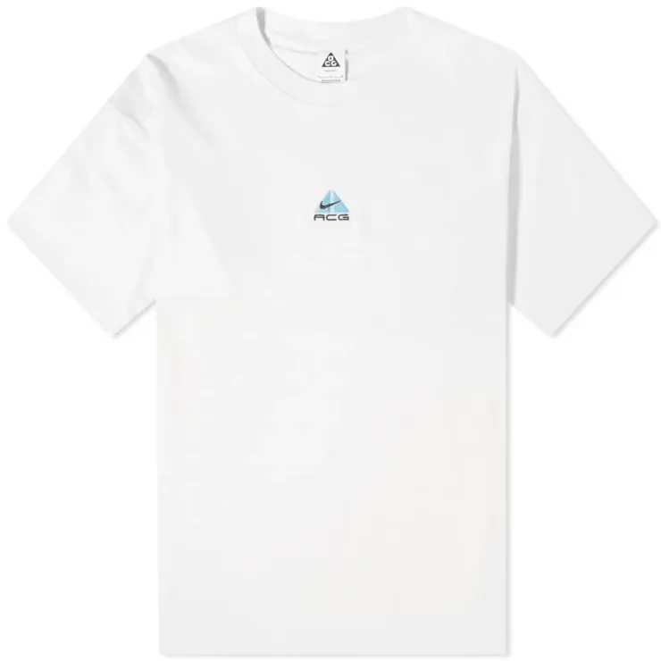 Nike ACG Lungs T-Shirt 'White & Aquarius Blue'