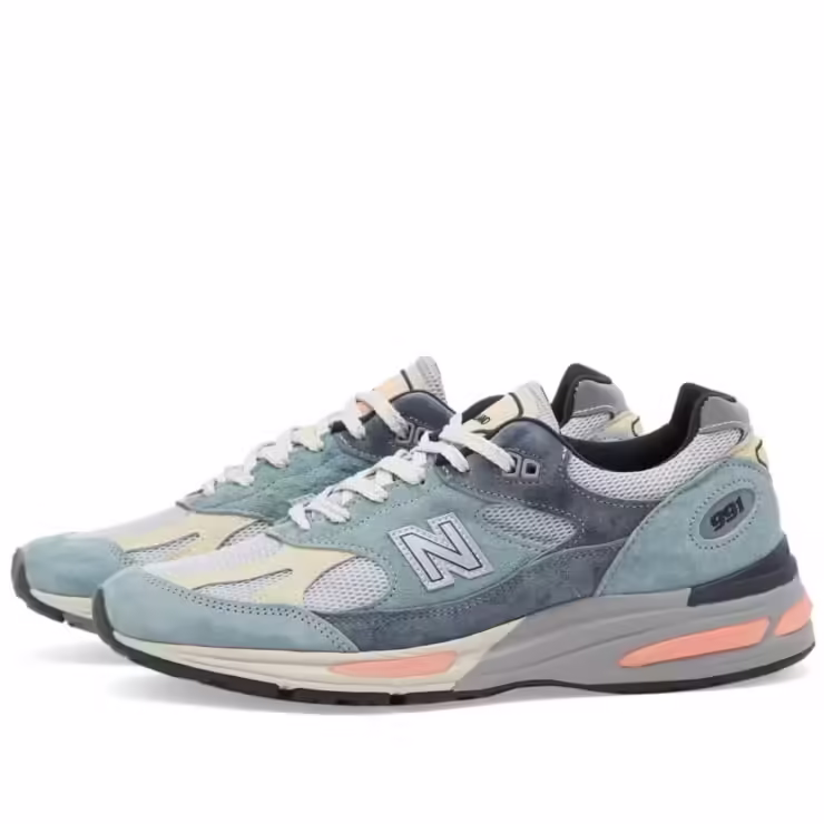 New Balance 991v2 "Silver Blue"