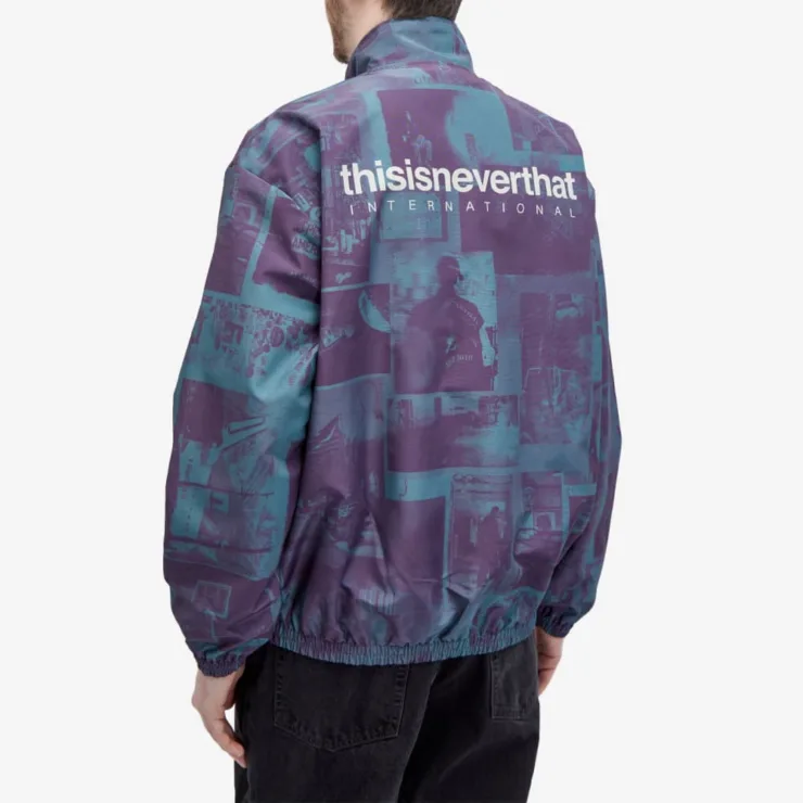 Thisisneverthat International Team Jacket 'All Over Print' | MRSORTED