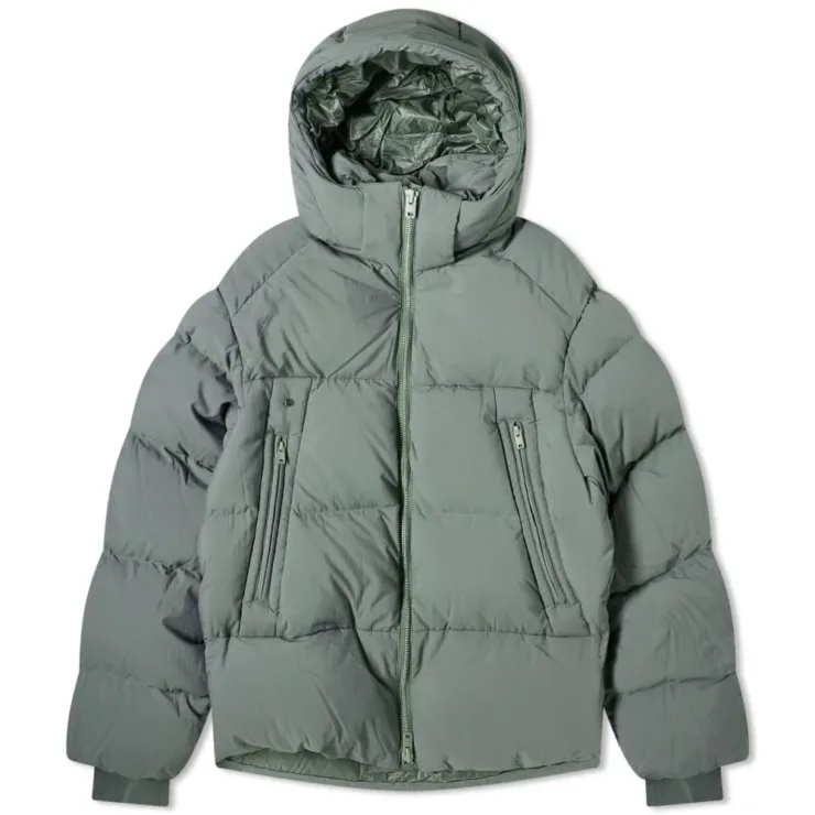 Y-3 Puff Jacket 'Stone Green'