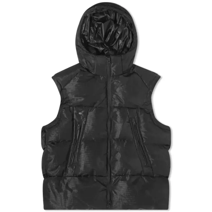 Y-3 Graphic Puffer Vest 'Black'