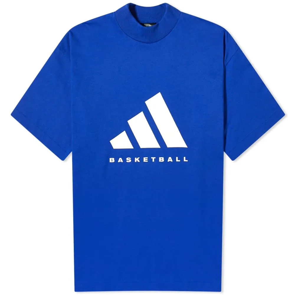 Adidas Basketball T-Shirt 'Lucid Blue' | MRSORTED
